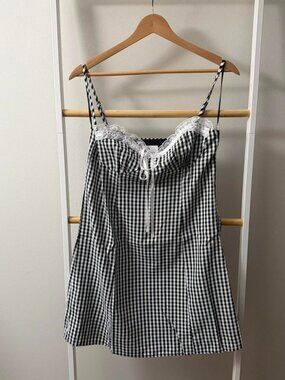 Gingham Mini Dress